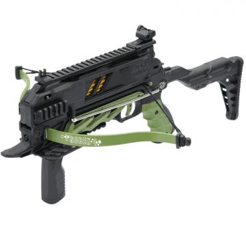 Snake Eye Tactical Multi-Shot Self-Cocking Pistol Crossbow MK-TCS3-GN